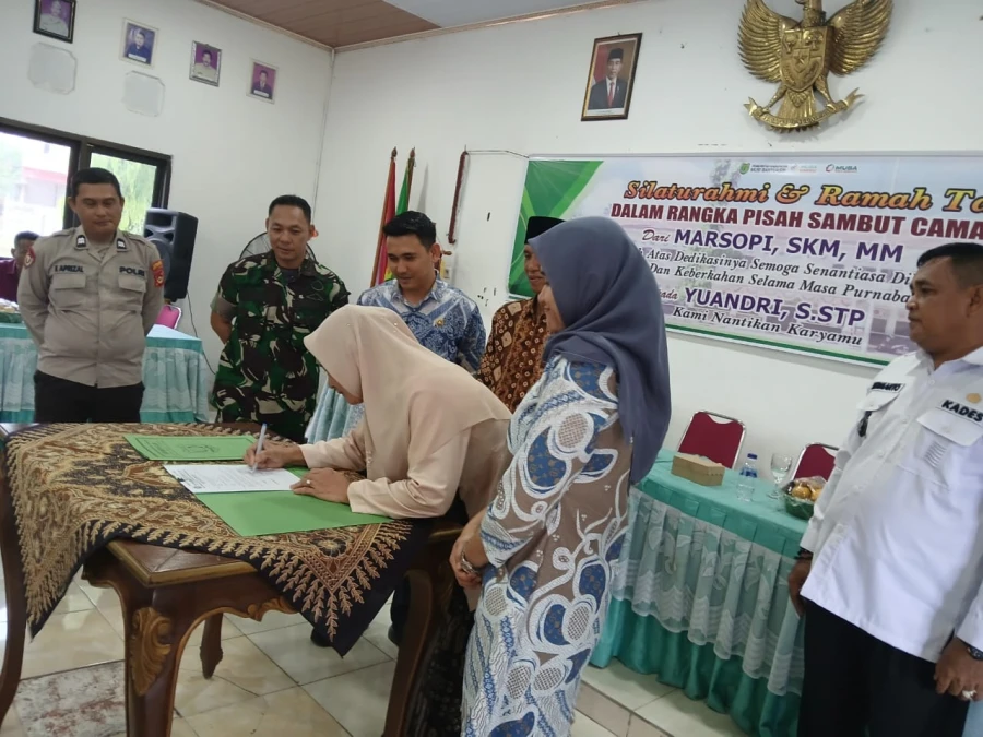 silaturahmi dan ramah tamah dari Bapak Marsopi,SKM.,MM ke Bapak Yuandi,S.STP